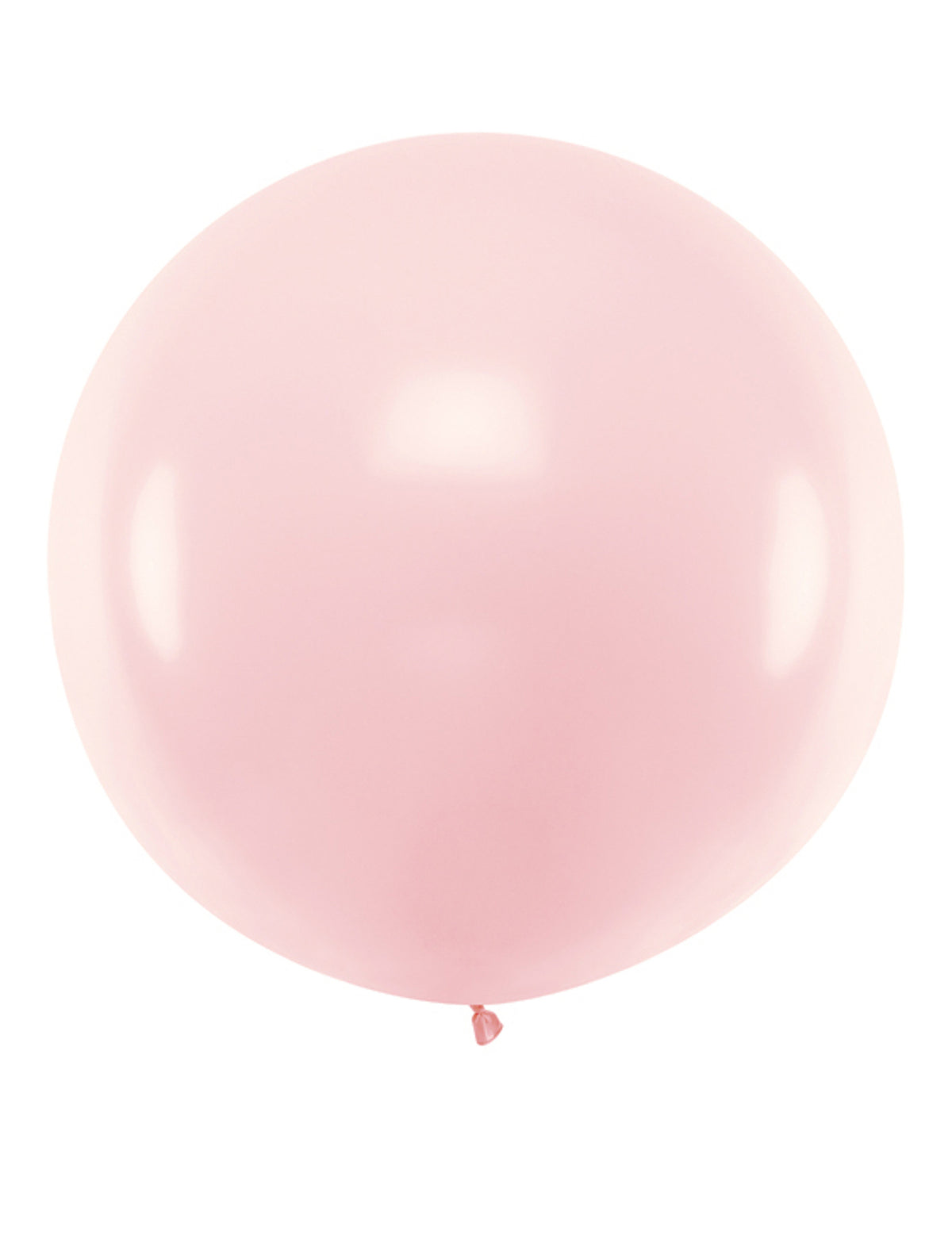 Ballon en latex géant rose pâle 1 m