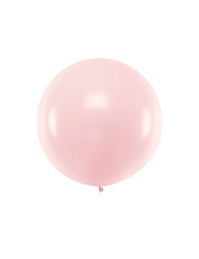 Ballon en latex géant rose pâle