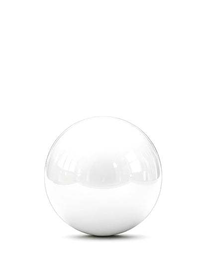 Ballon géant boule miroir blanc 100 cm
