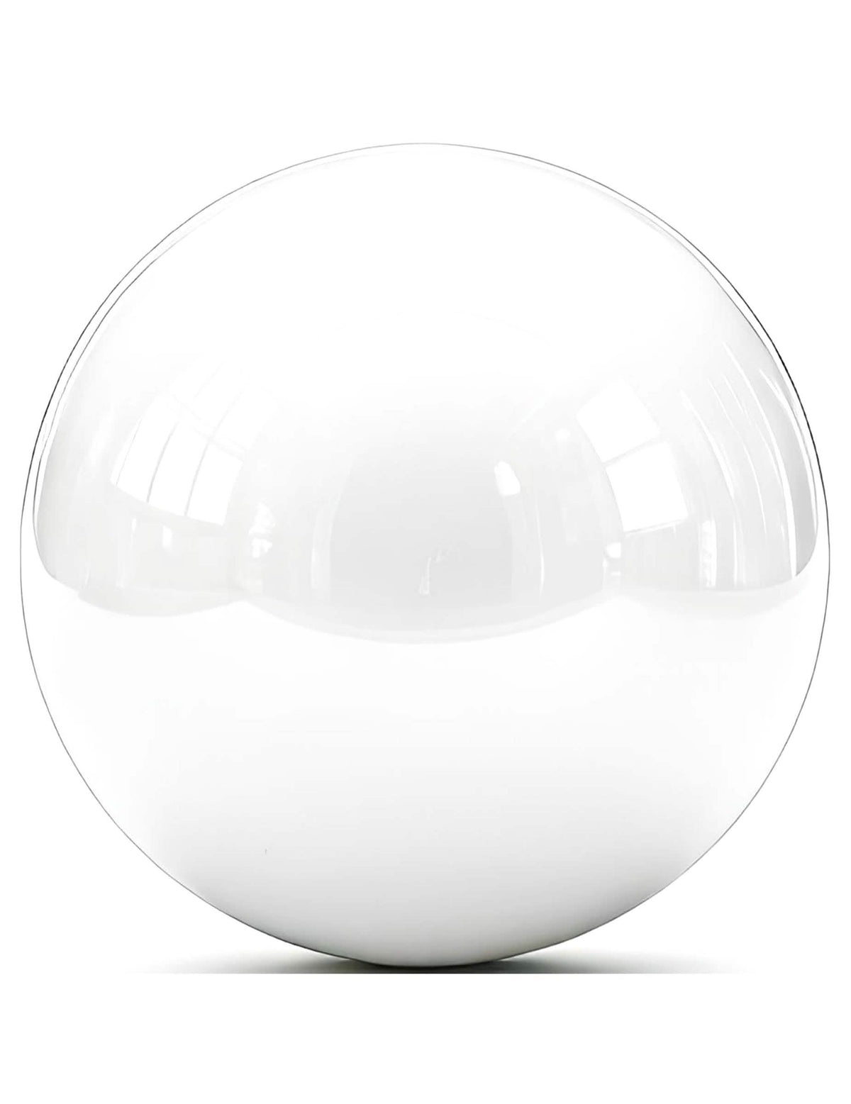 Balon gigant minge oglindă alb 200 cm