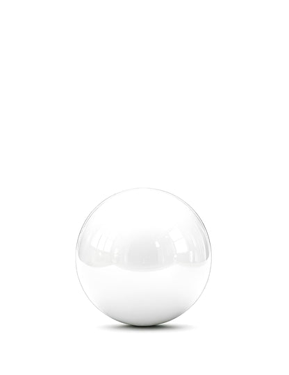 Balon gigant bilă oglindă alb 80 cm