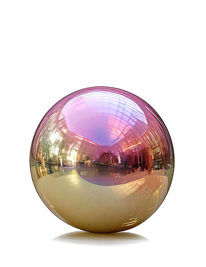 Balon gigant sferă oglindă iridescent 150 cm