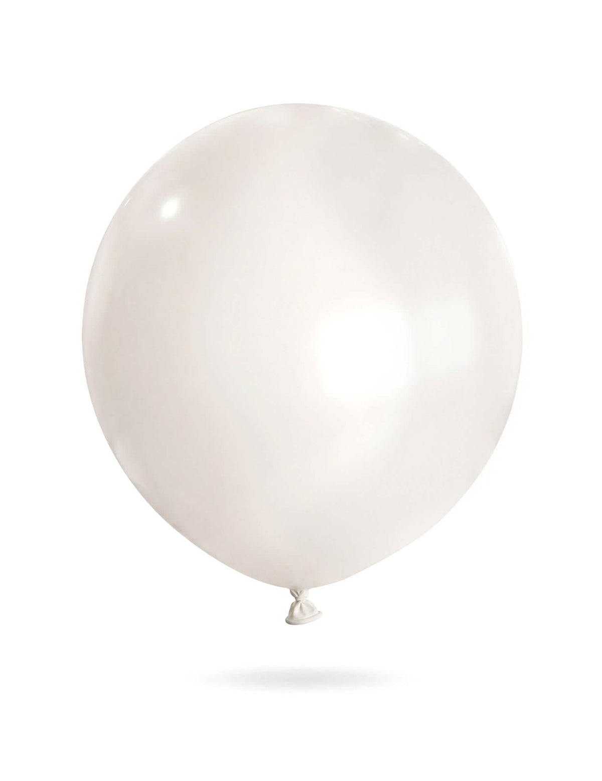 Balon gigantic din latex alb