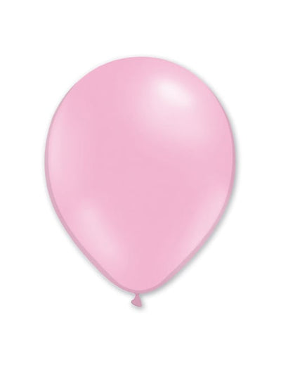 Ballons de fête pour décoration rose