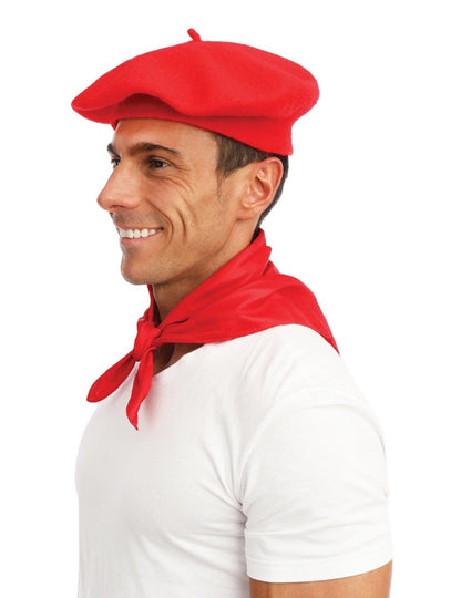 Vue de profil du bandana féria pour adulte