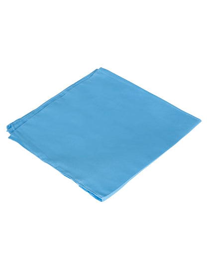 Vue pliée du bandana uni pour adulte