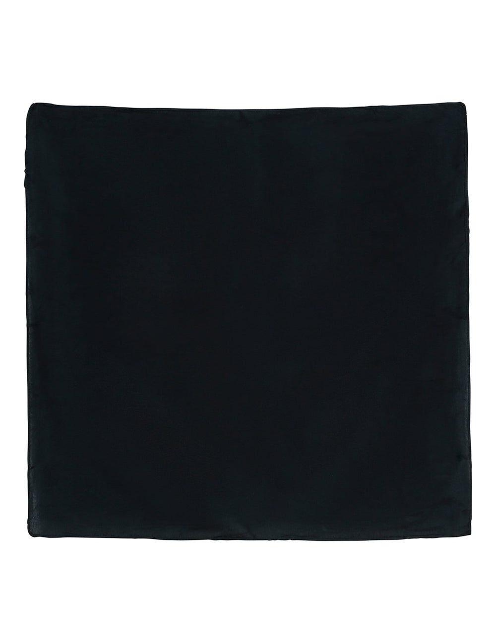 Vue à plat du bandana uni pour adulte