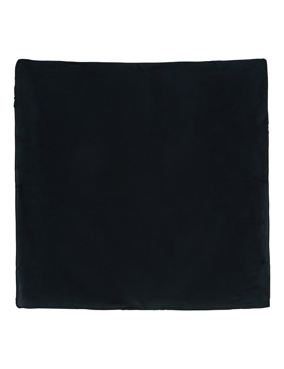 Vue à plat du bandana uni pour adulte