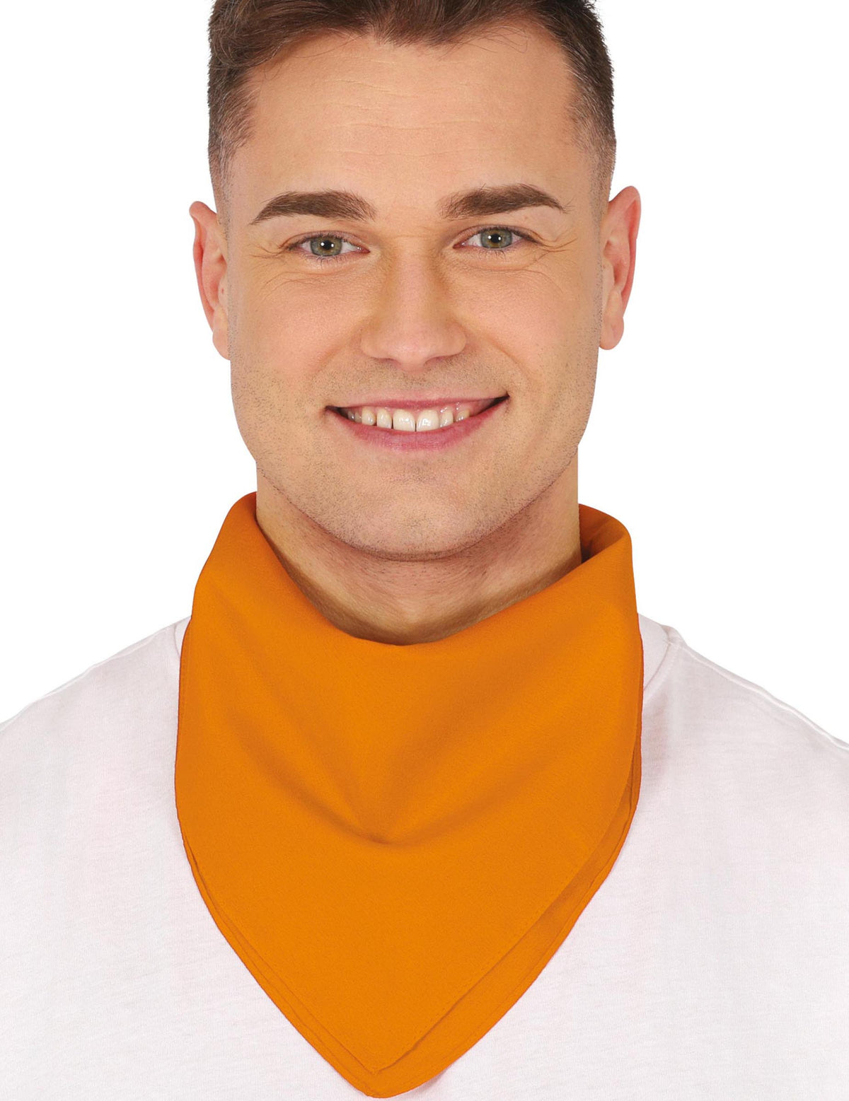 Gros plan du bandana uni pour adulte