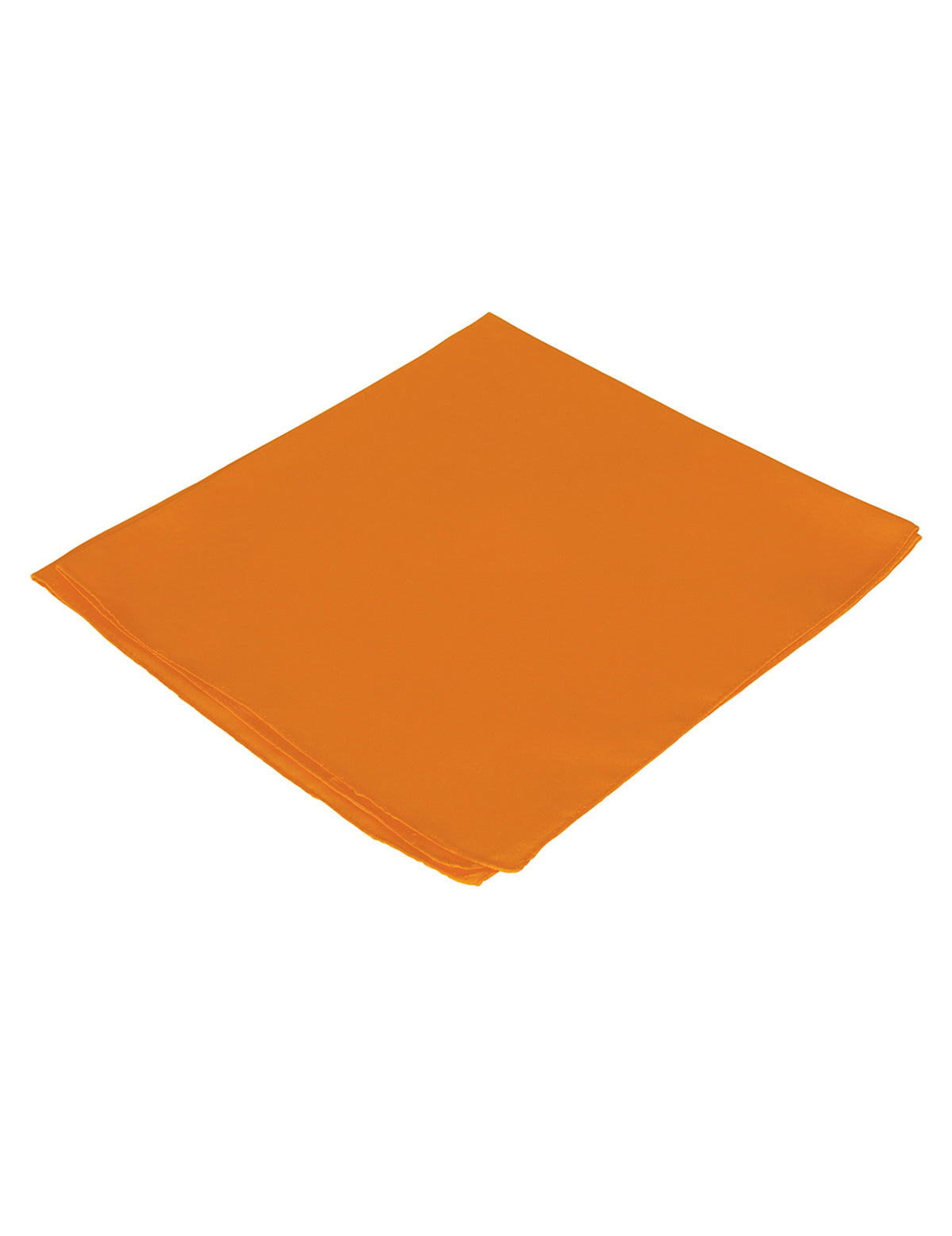Vue pliée du bandana uni pour adulte