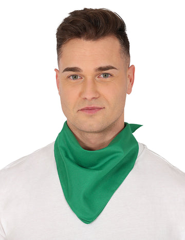 Bandana verde simplă