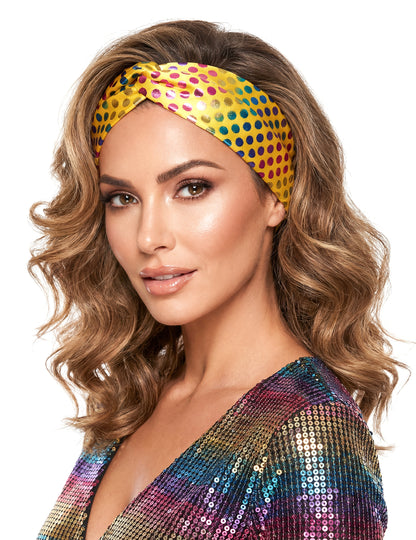 Bandă disco galbenă de înaltă calitate pentru femei