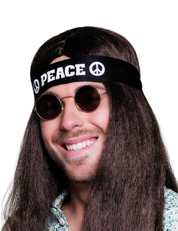 Peace pentru adult negru bang negru
