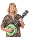 Banjo gonflable hippie vert