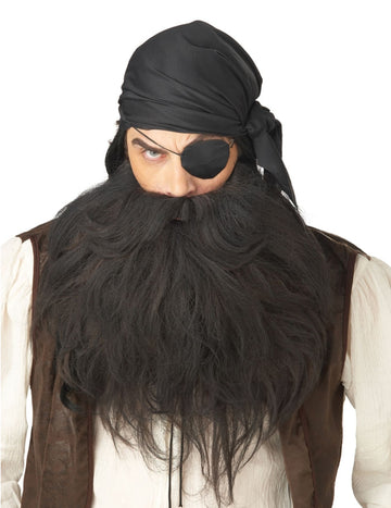 Barba și mustața piratului negru