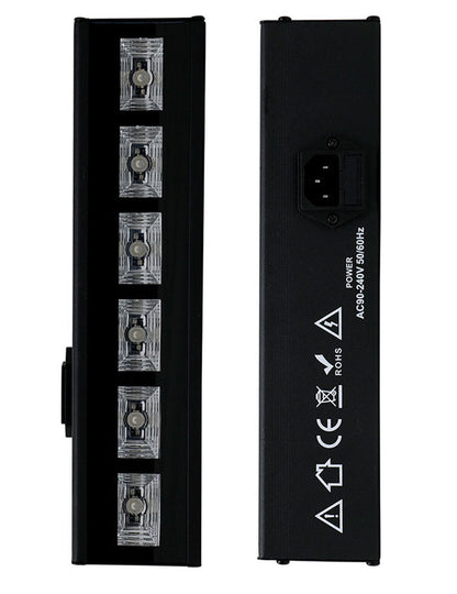 Barre à leds lumière noire 6x3W
