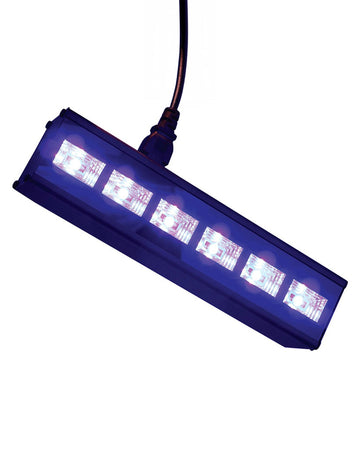 Barre à leds lumière noire 6x3W