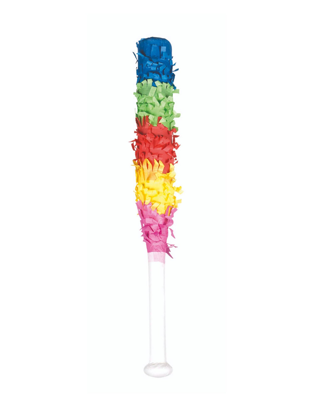 Bețișor multicolor pentru piñata pentru copil și adult cu franjuri colorate
