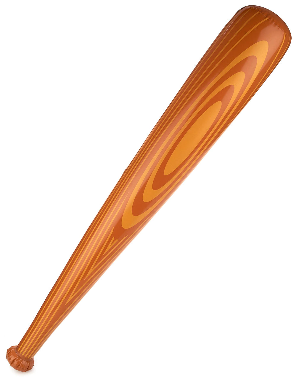 Batte de baseball gonflable pour adulte marron motif bois