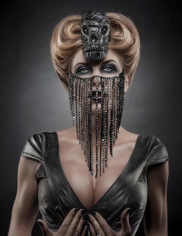 Bijuterii pentru față cu franjuri pentru adulți