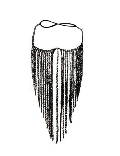 Bijuterii pentru față cu franjuri pentru adulți