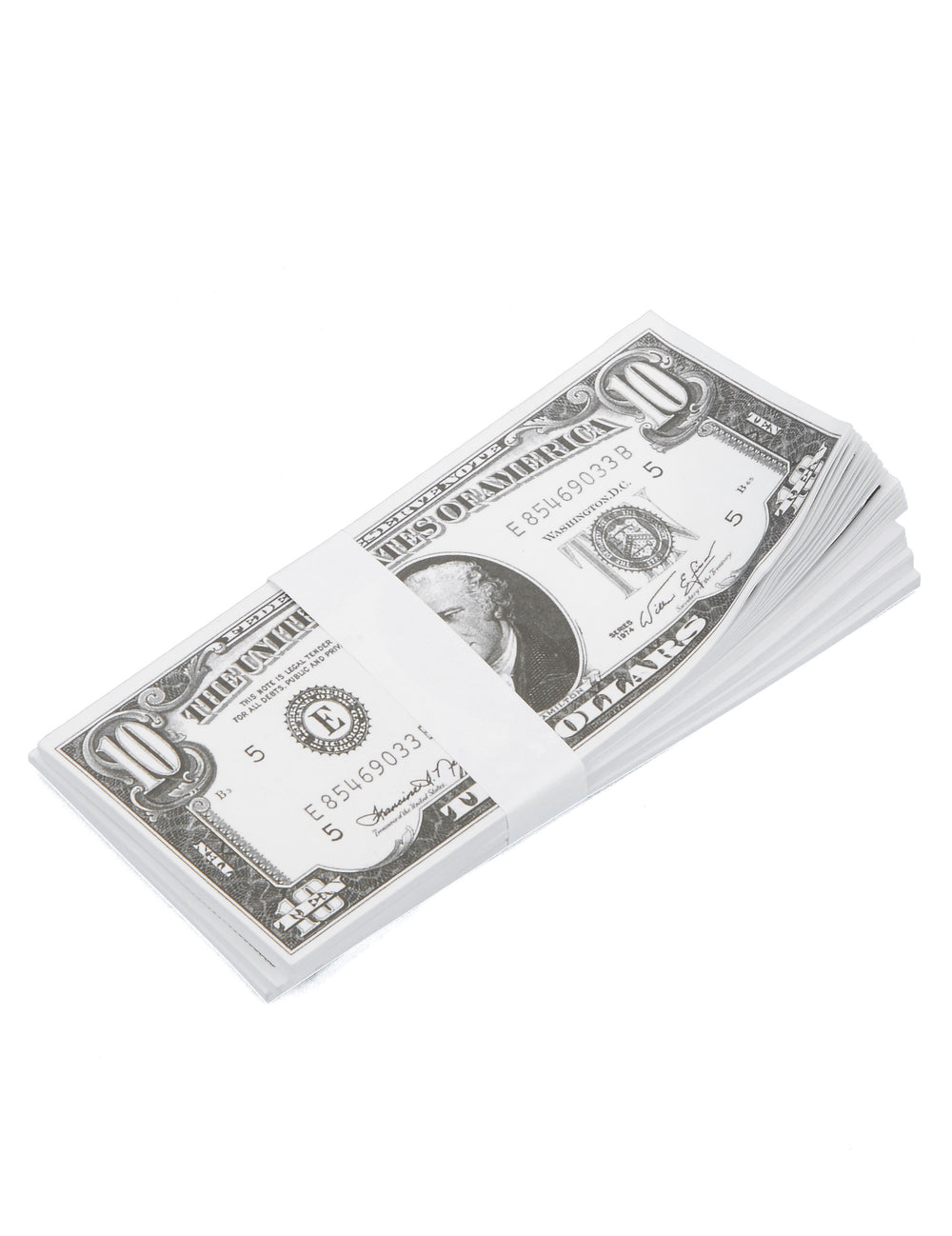 Liasse de billets de 10 du Billets dollars pour déguisement