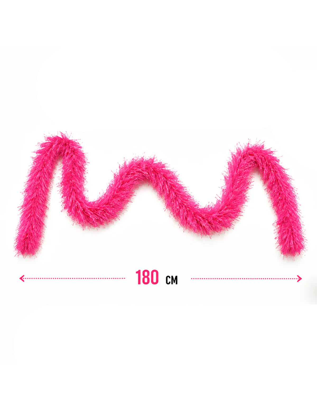 Boa poils rose vif 60g