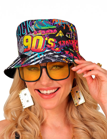 Mise en situation du bob back to the 90's avec accessoires rétro