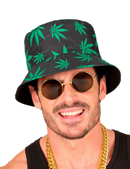 Pălărie tip bob cu frunze rasta pentru adulți 