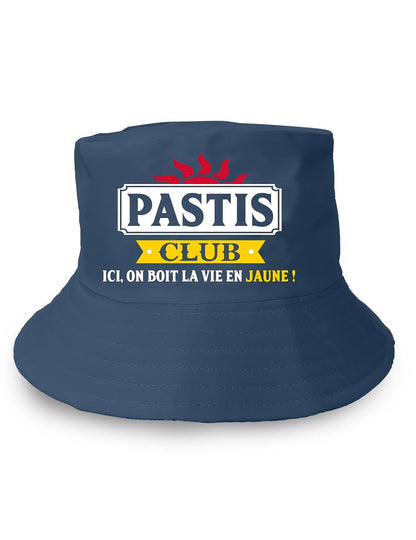 Pălărie bob Pastis Club albastră pentru adulți 