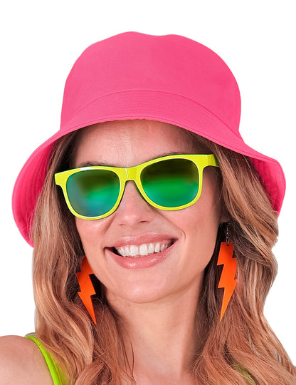 Bob roz fluorescent pentru adulți