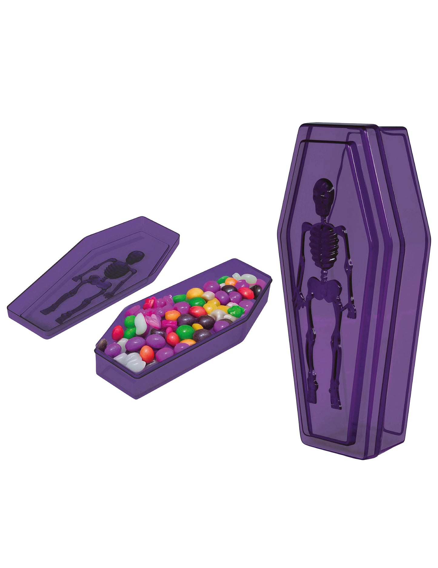 Cutie de sicriu violet 19 cm