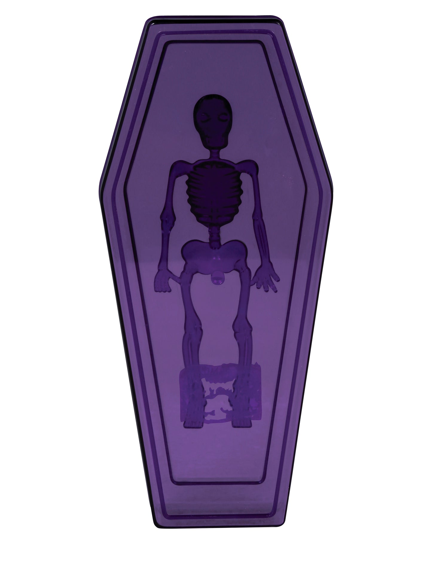 Cutie de sicriu violet 19 cm