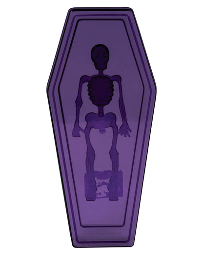 Cutie de sicriu violet 19 cm