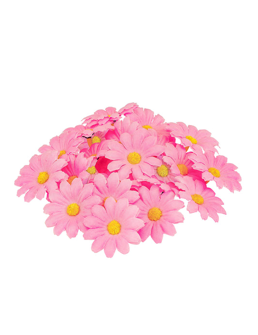 Cutie de 20 de flori de margarete roz deschis