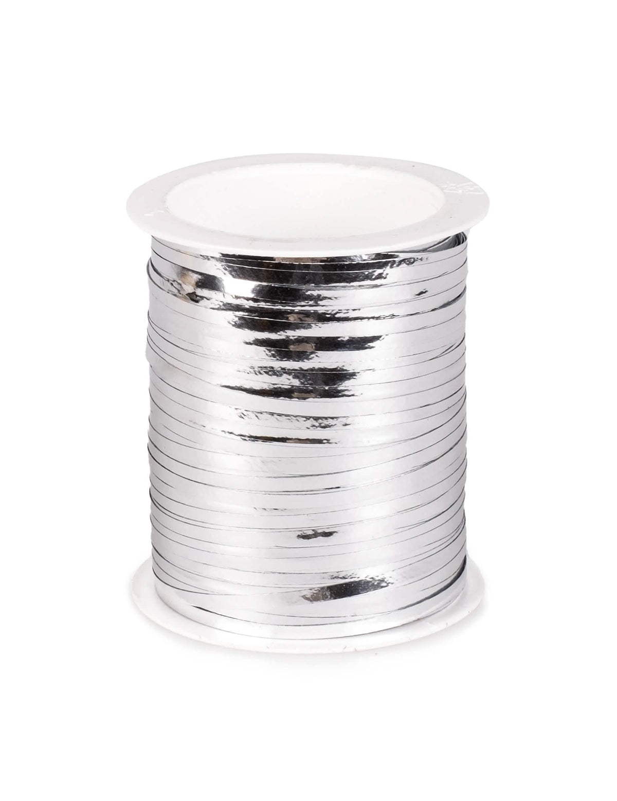 Bolduc brillant pour décoration de fête argent