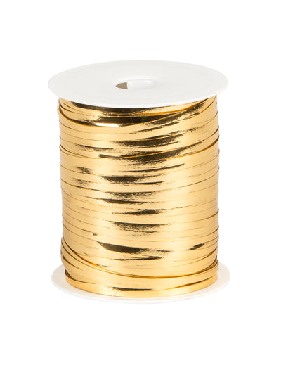 Bolduc brillant pour décoration de fête or