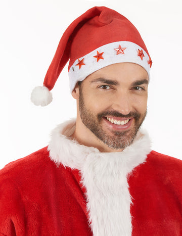 Pălărie ușoară de Moș Crăciun