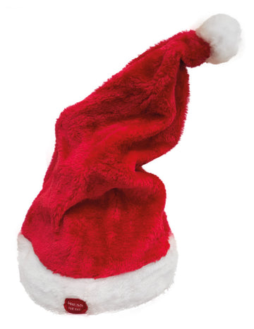 Șapcă roșie muzicală și Crăciun animat