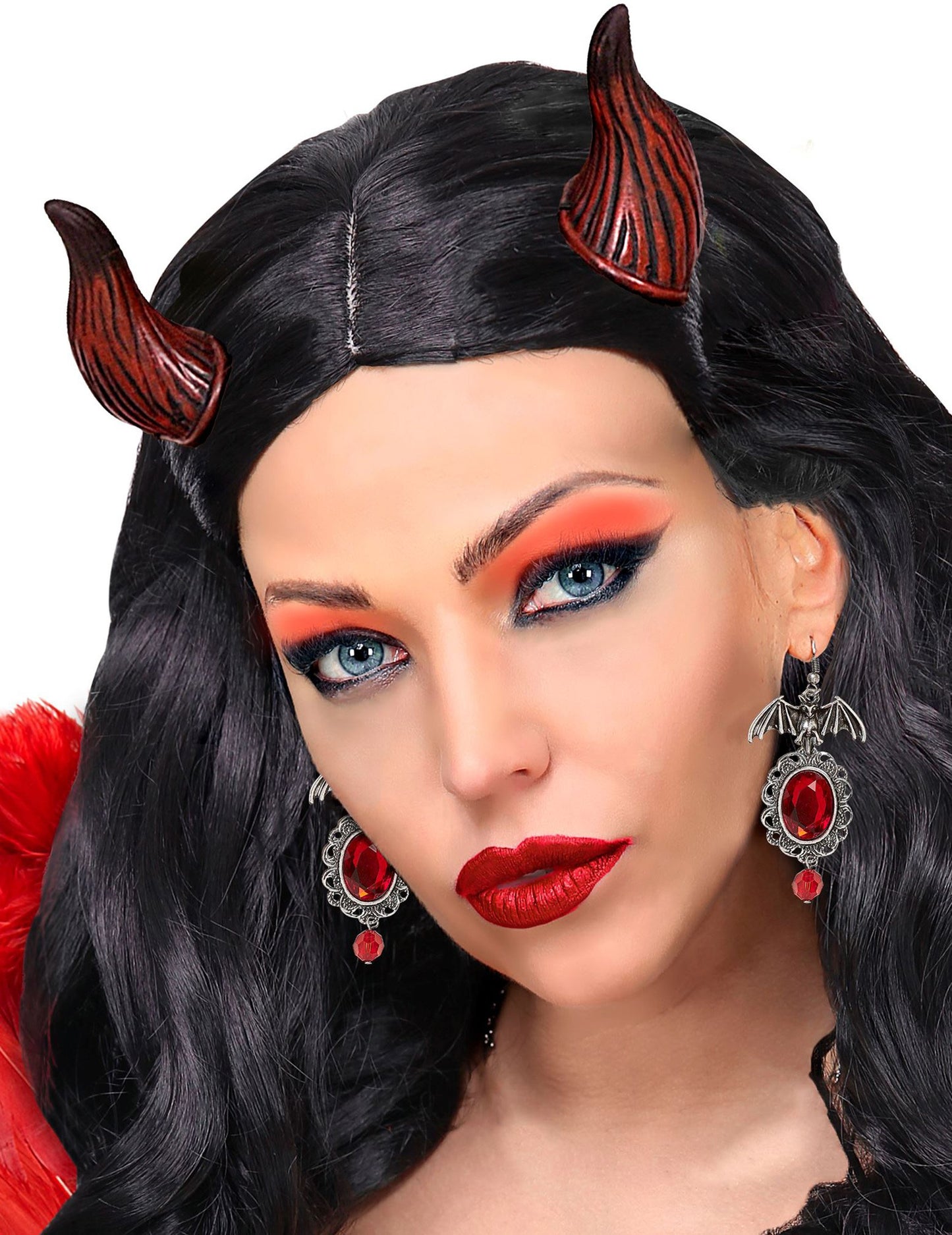 Bald Halloween Red Woman Balle
