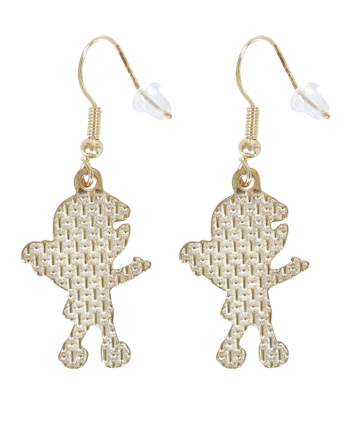 Cercei metalici elfi de Crăciun 