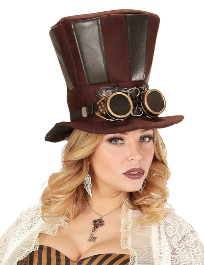 Cercei rogging și pene pentru adulți Steampunk