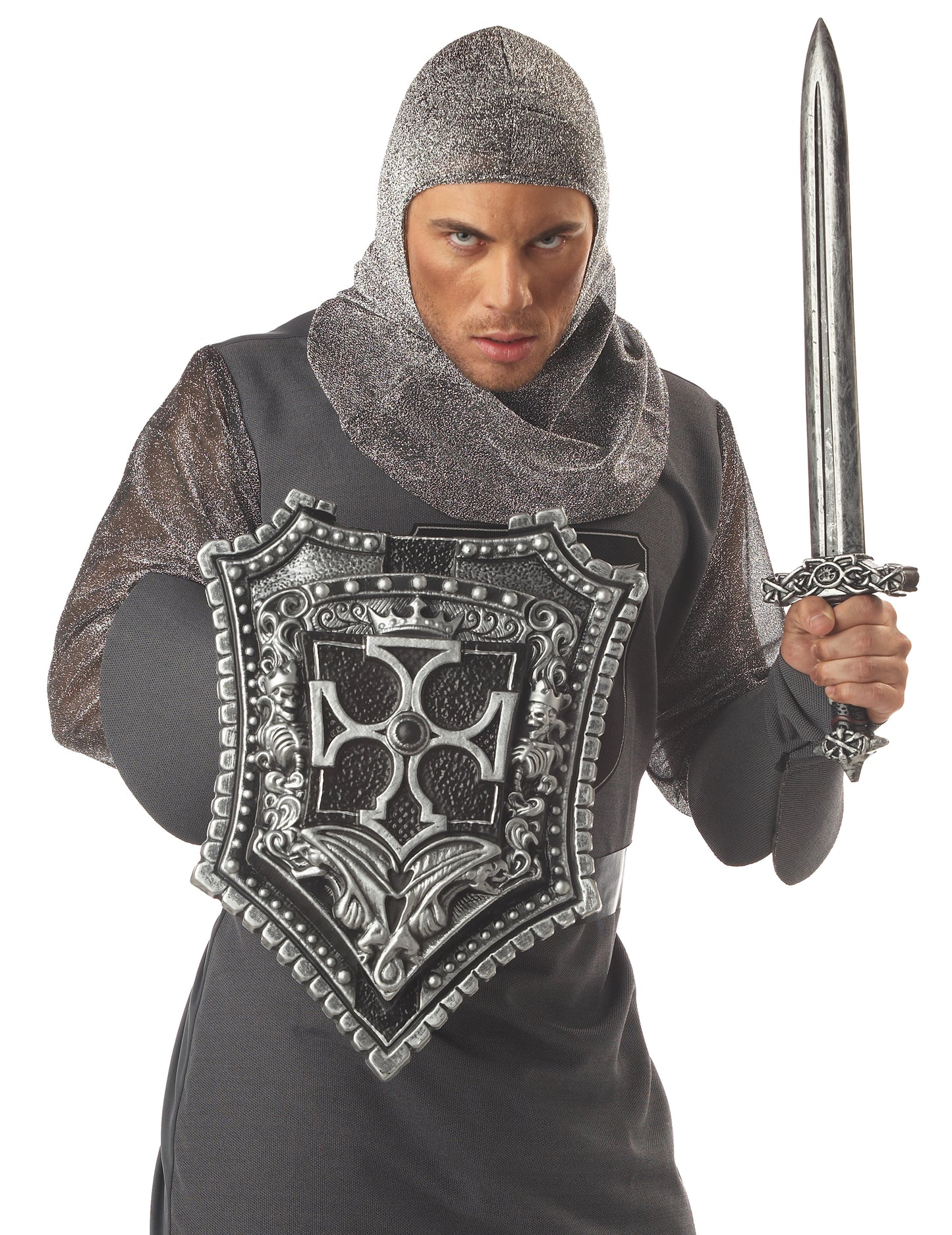 Scut și Speed ​​Knight Crossing Plastic Adult