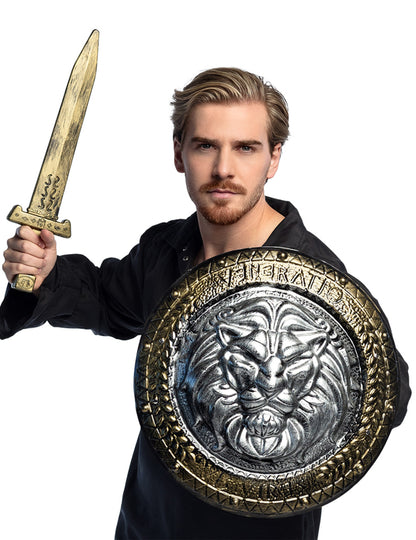 SHIELD AND GLADIONATOR LOBAT SWORD