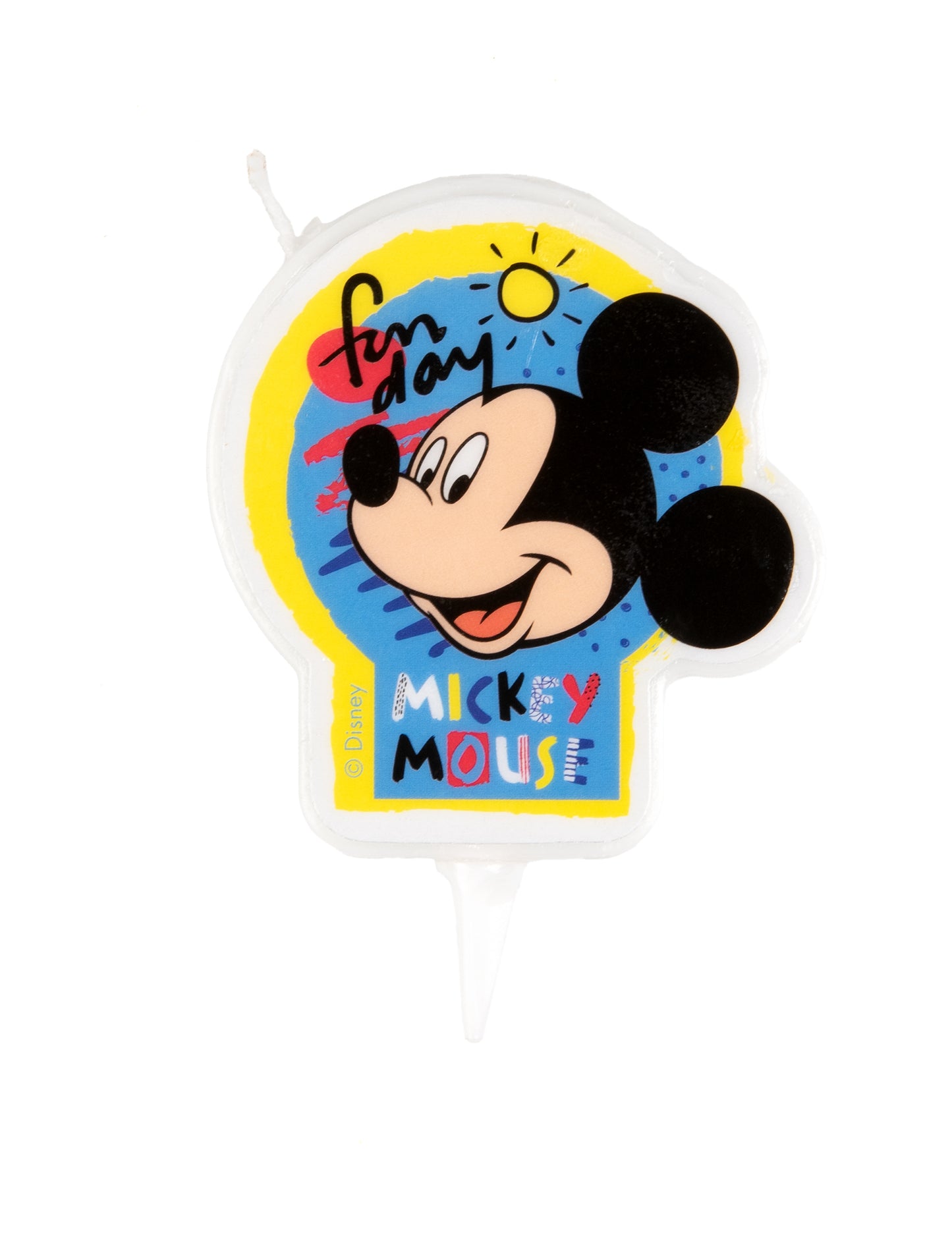 Lumânare de aniversare Mickey™ 7,5 cm 