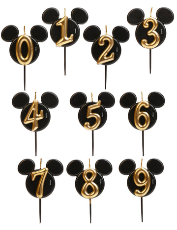 Bougie Chiffre Mickey Mouse