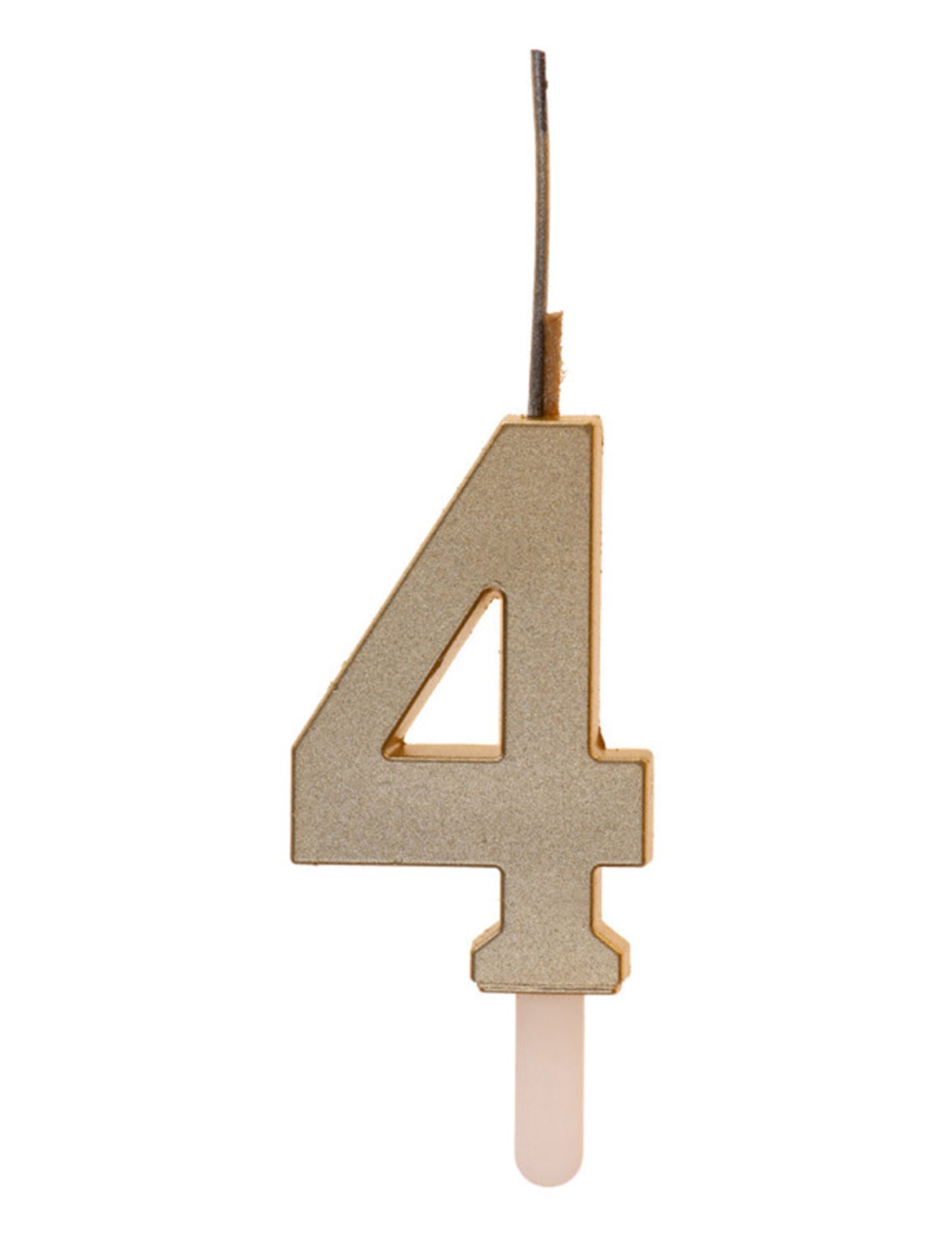 Lumânare sclipitoare cu număr și scânteie magică aurie