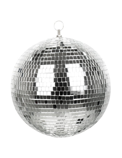 Glob disco argintiu - L 30 cm