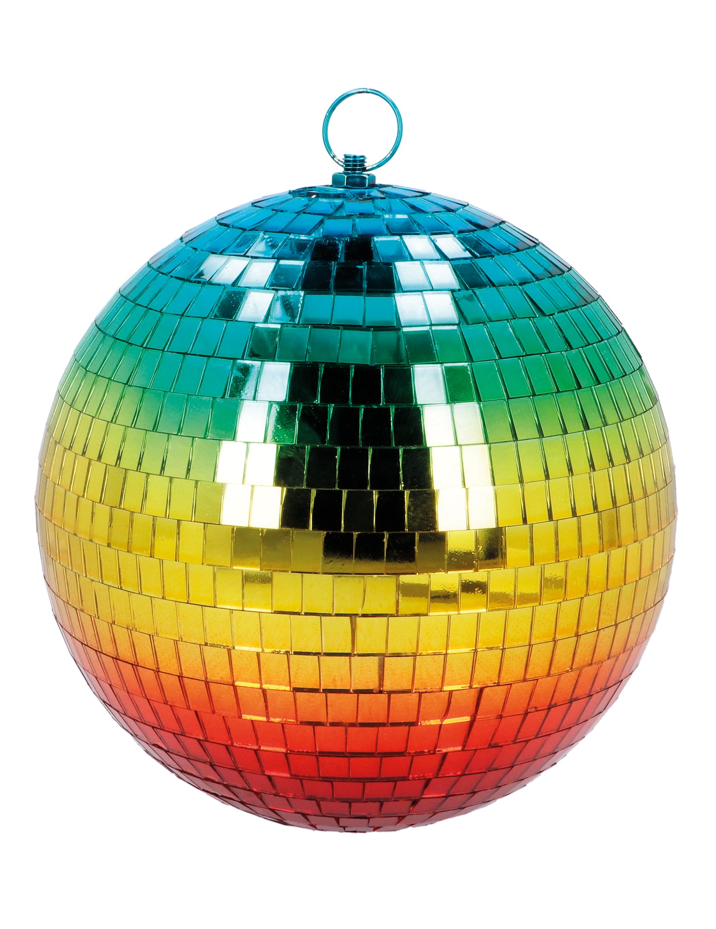 Boule à facettes disco pour fête arc-en-ciel