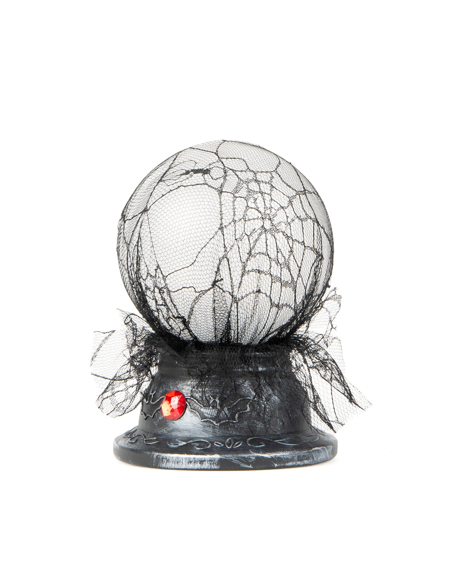 Bilă de cristal luminos și sonor 19 x 13 cm